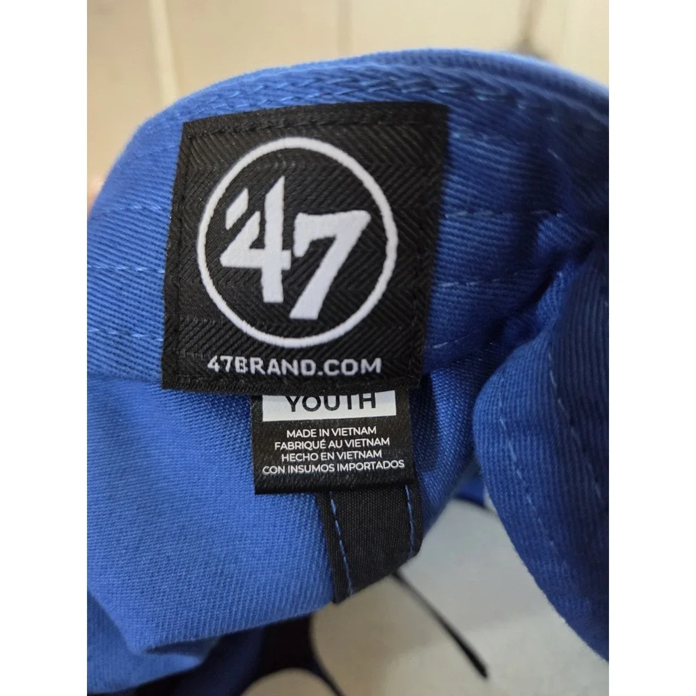 Los Angeles Rams '47 Clean Up Youth Adjustable Hat Blue NFL NWT